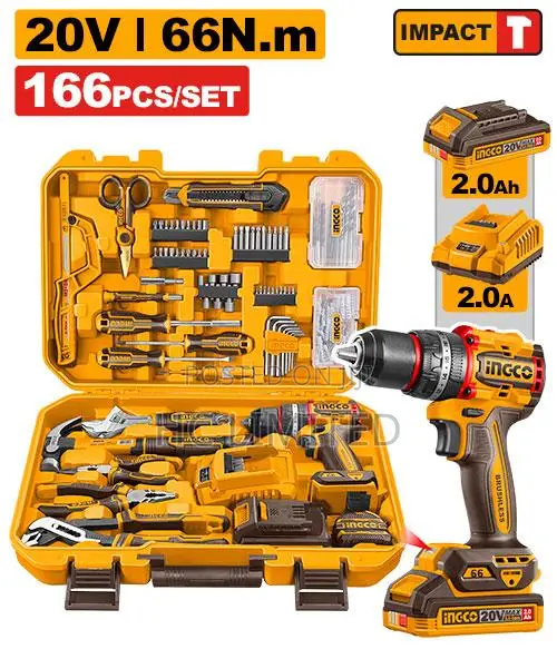 166 PCS Tools Set - Hkthp41662
