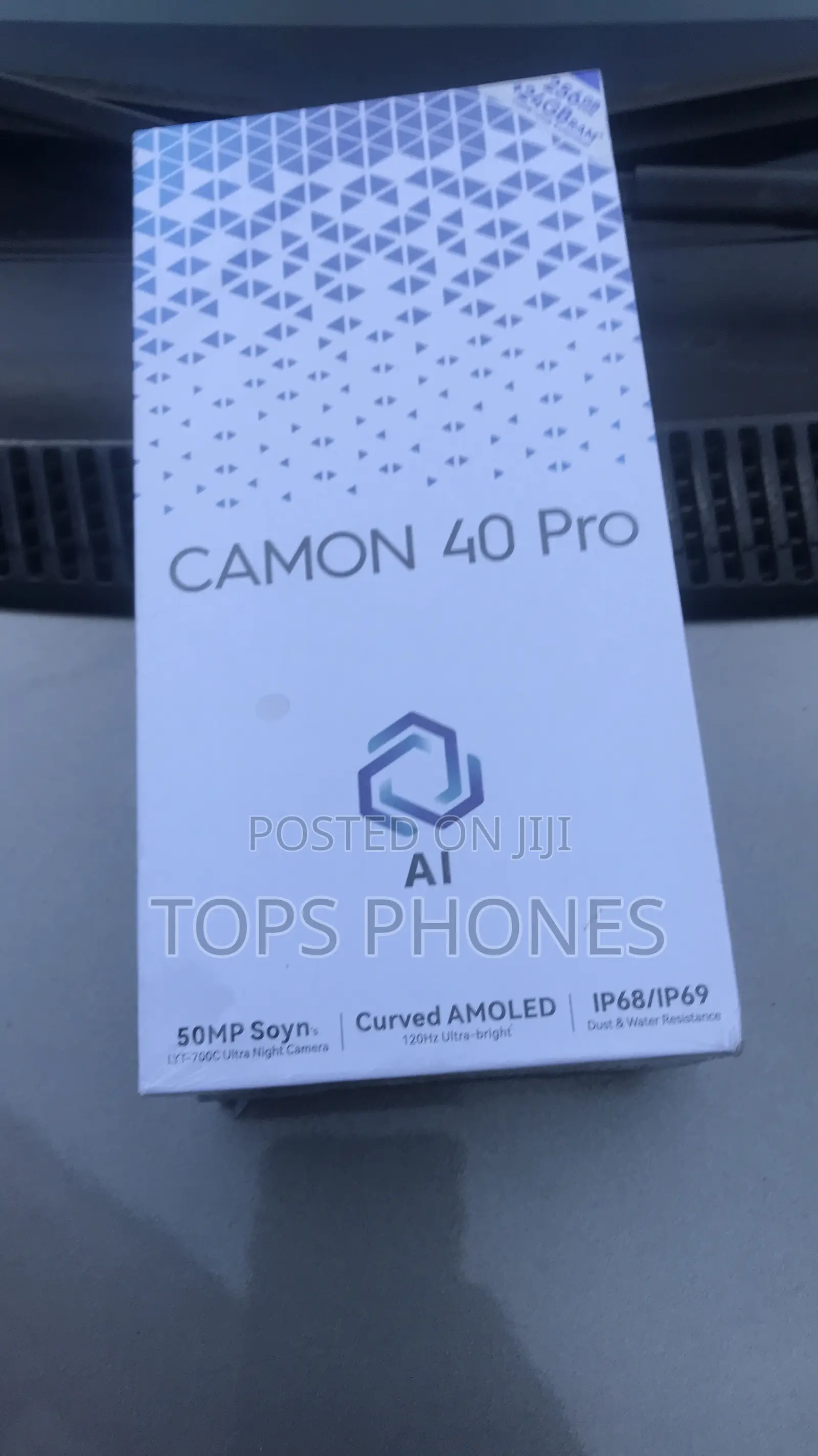 New Tecno Camon 40 Pro 5G 256 GB Black