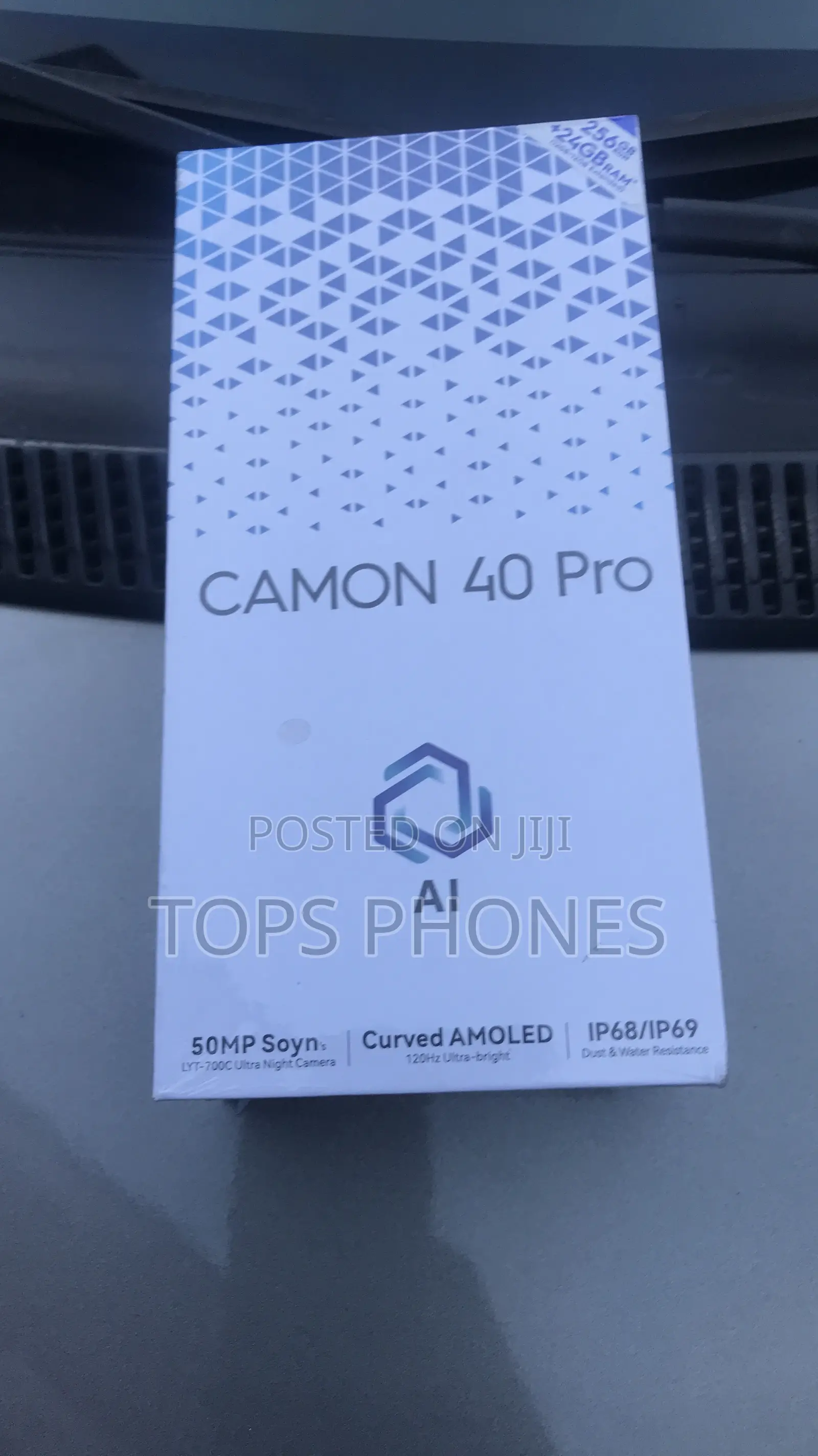 New Tecno Camon 40 Pro 5G 256 GB Black