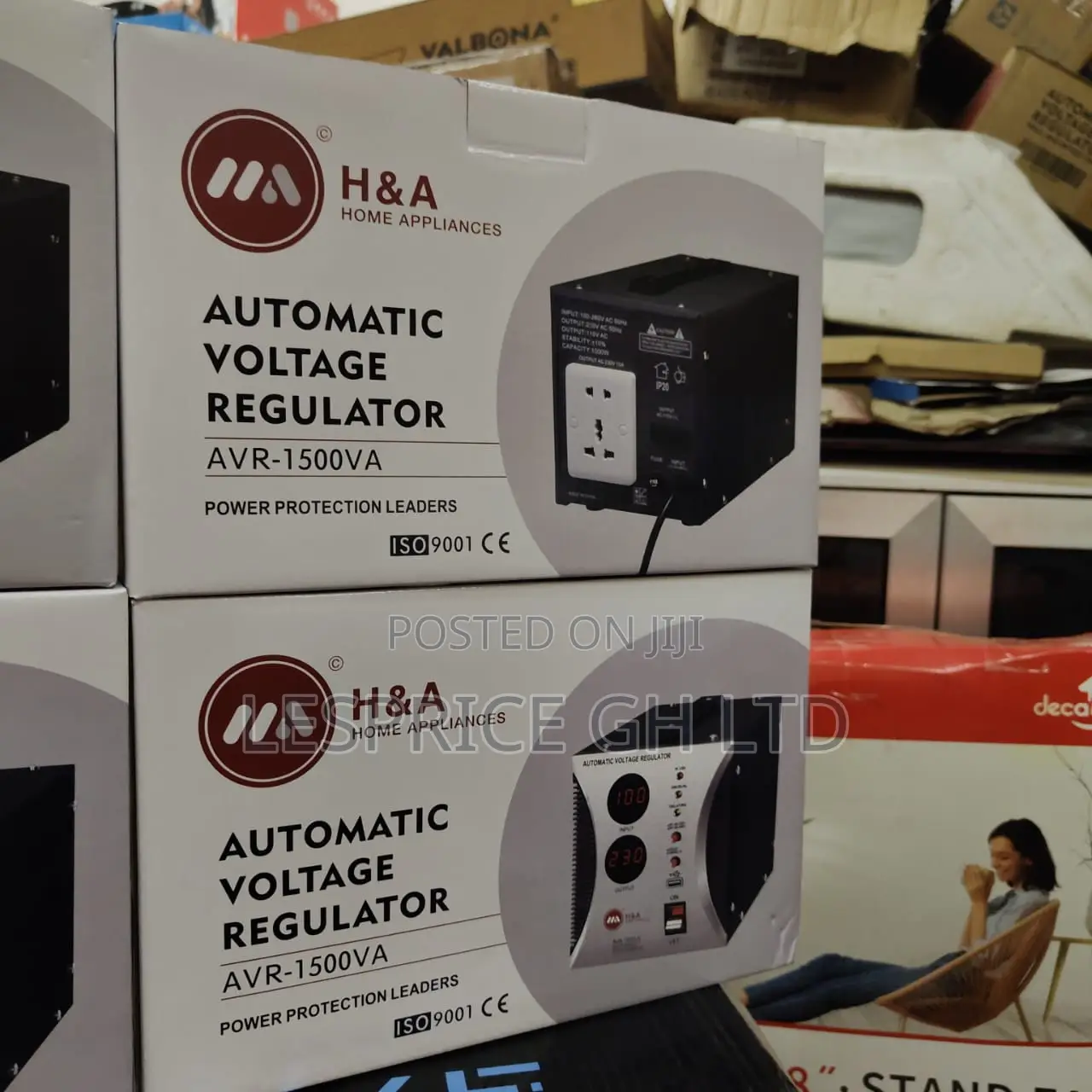 Stylishly Designed Avr-1500va Automatic Voltage Regulator From H A