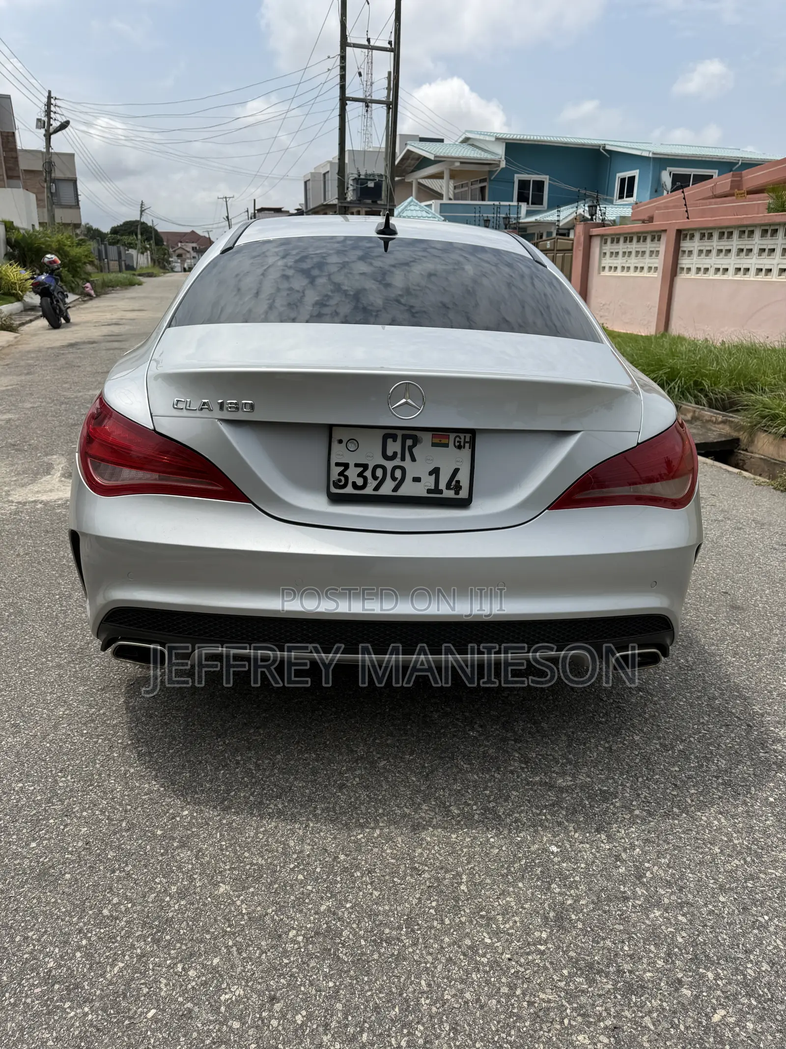 Mercedes-Benz CLA-Class CLA 180 d Sedan 2014 Silver