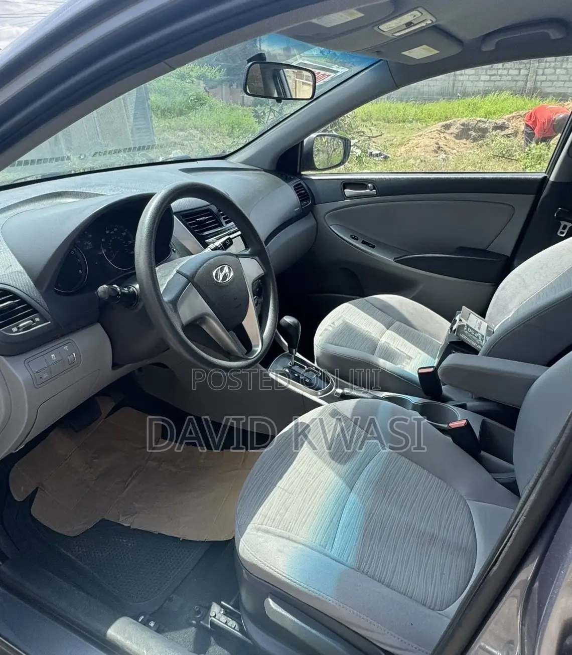 Hyundai Accent SE Sedan 2017 Gray