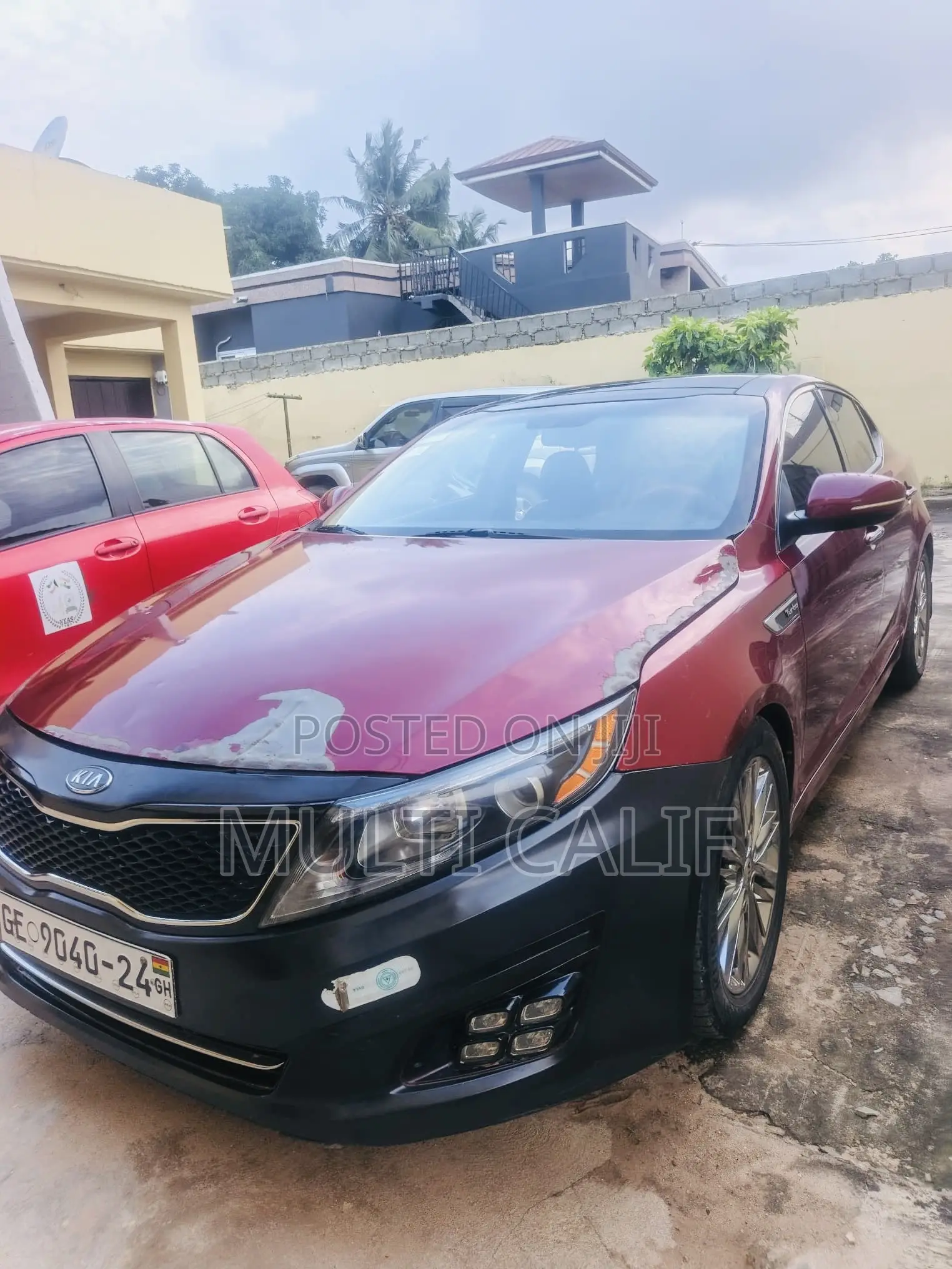 Kia Optima SXL Turbo 4dr Sedan (2.0L 4cyl Turbo 6A) 2015 Red