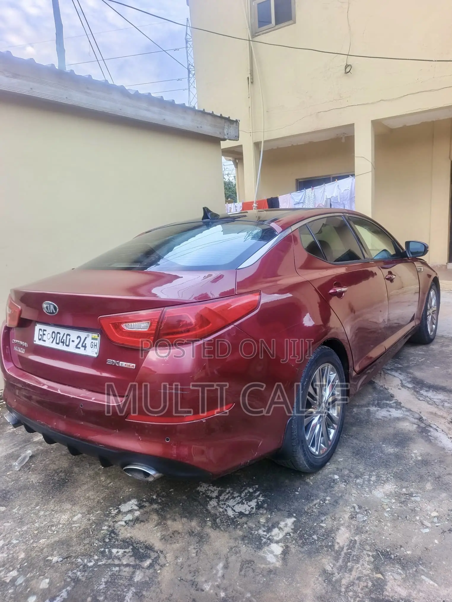 Kia Optima SXL Turbo 4dr Sedan (2.0L 4cyl Turbo 6A) 2015 Red