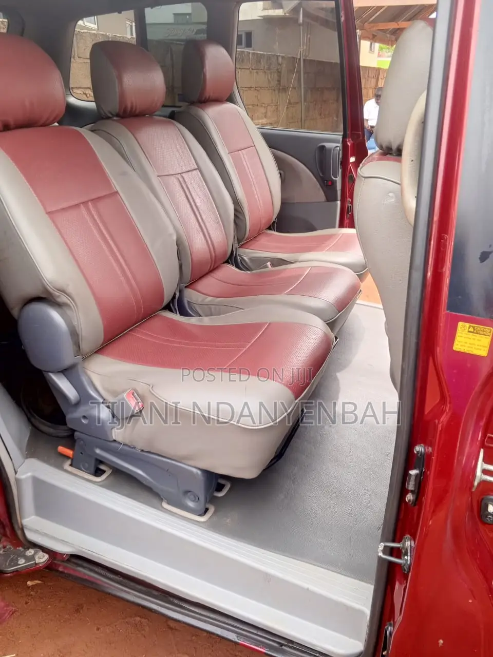 Toyota Previa 2012 Red