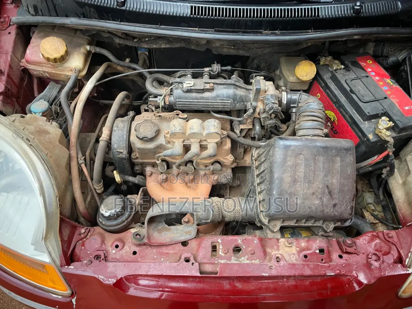 Daewoo Matiz 0.8 S 2008 Burgundy