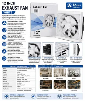 12 Inch Exhaust Fan