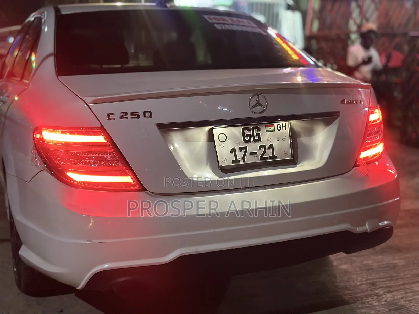 Mercedes-Benz C250 2014 White