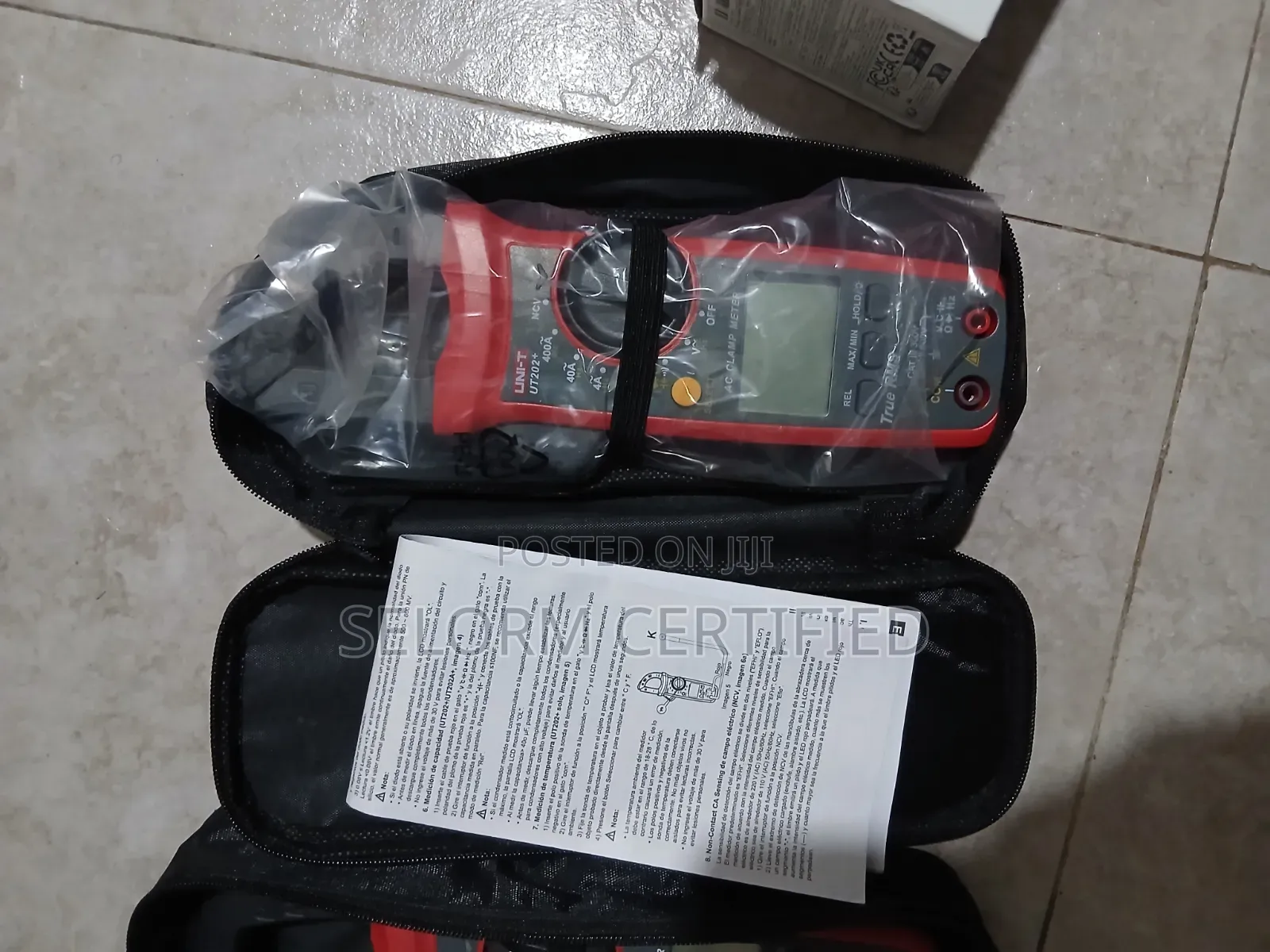Uni-T Ut204+ 600a Digital Clamp Meter True RMS Multimeter