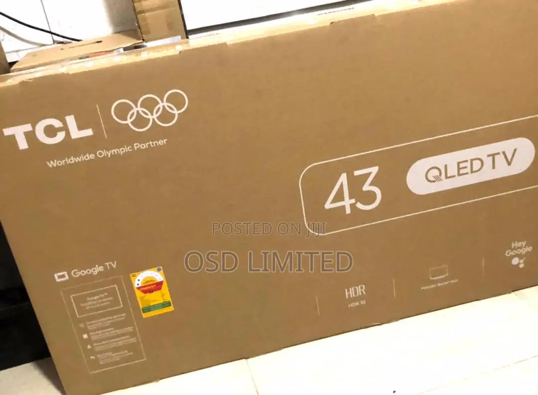 World Cup Promo TCL 43" Qled Smart Tv Now Available!