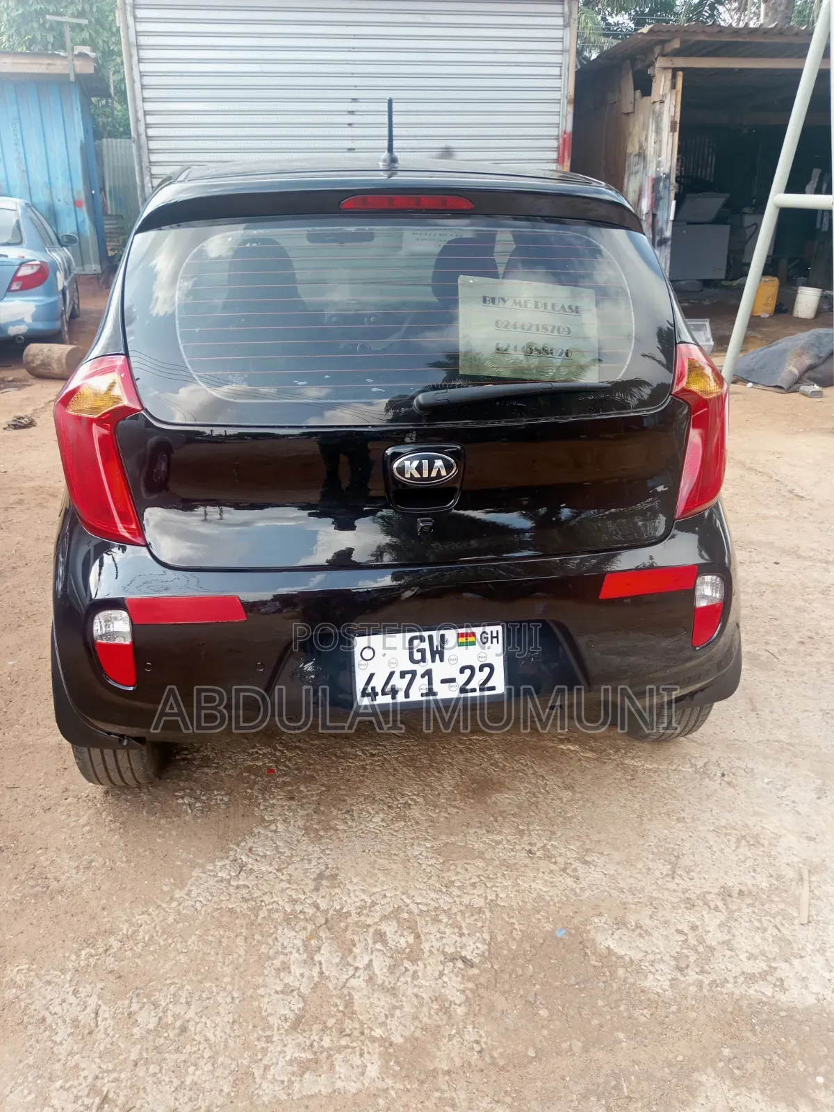 Kia Morning 2012 Black