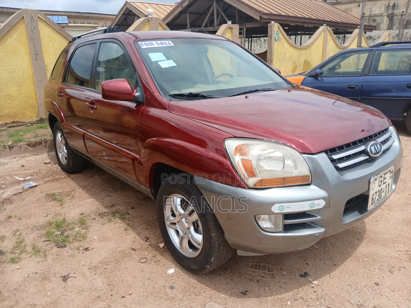 Kia Sportage 2007 Red