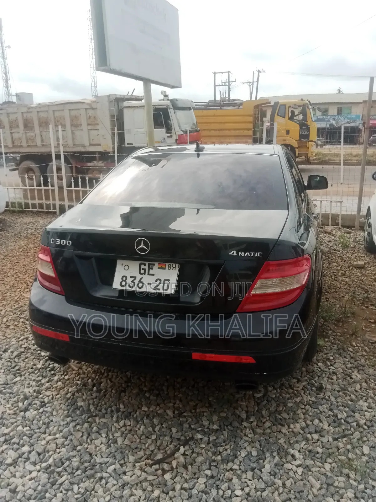 Mercedes-Benz C300 2008 Black