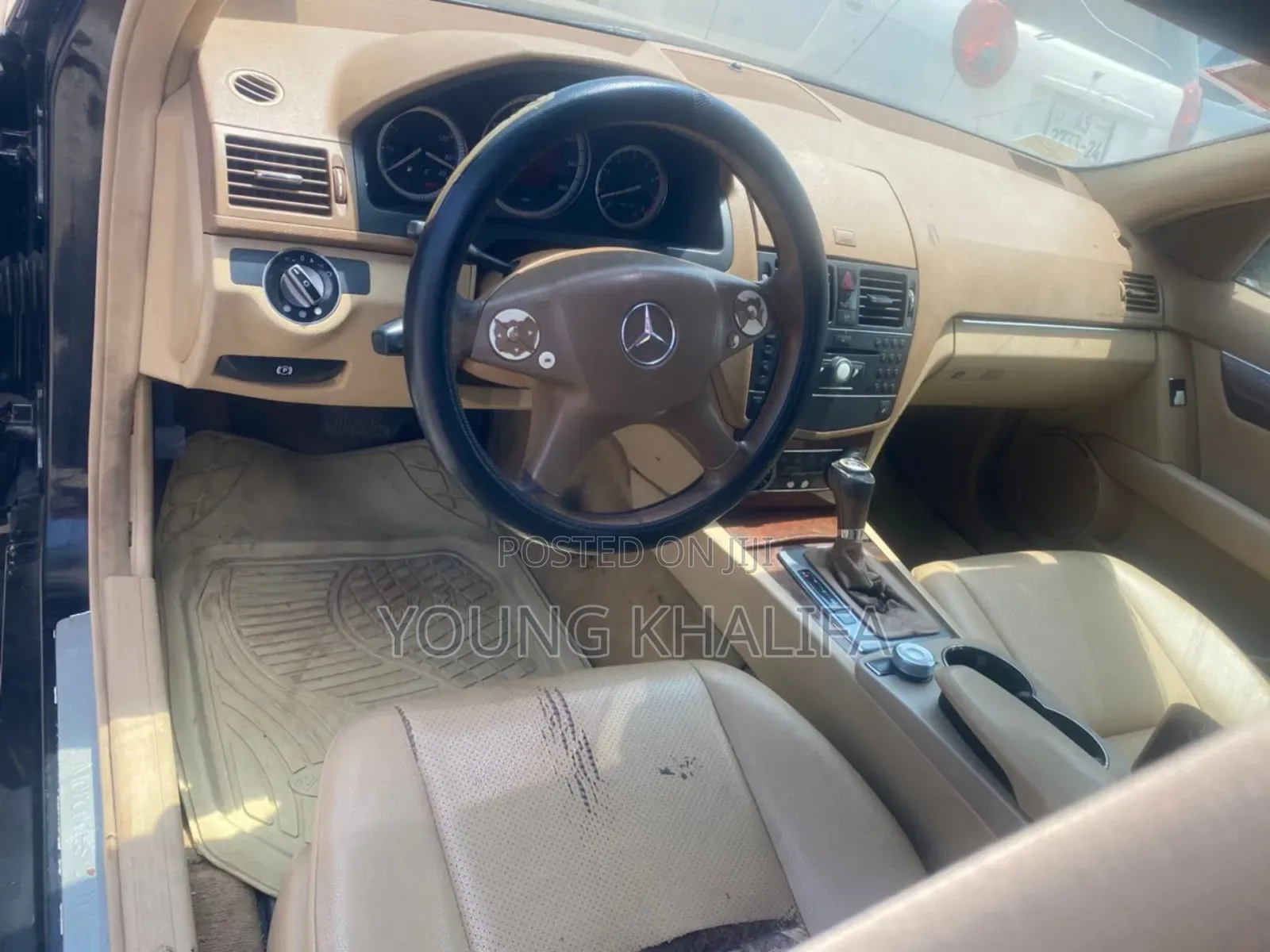 Mercedes-Benz C300 2008 Black