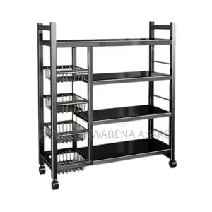 Metal Kitchen Rack 90cm×32cm×135cm
