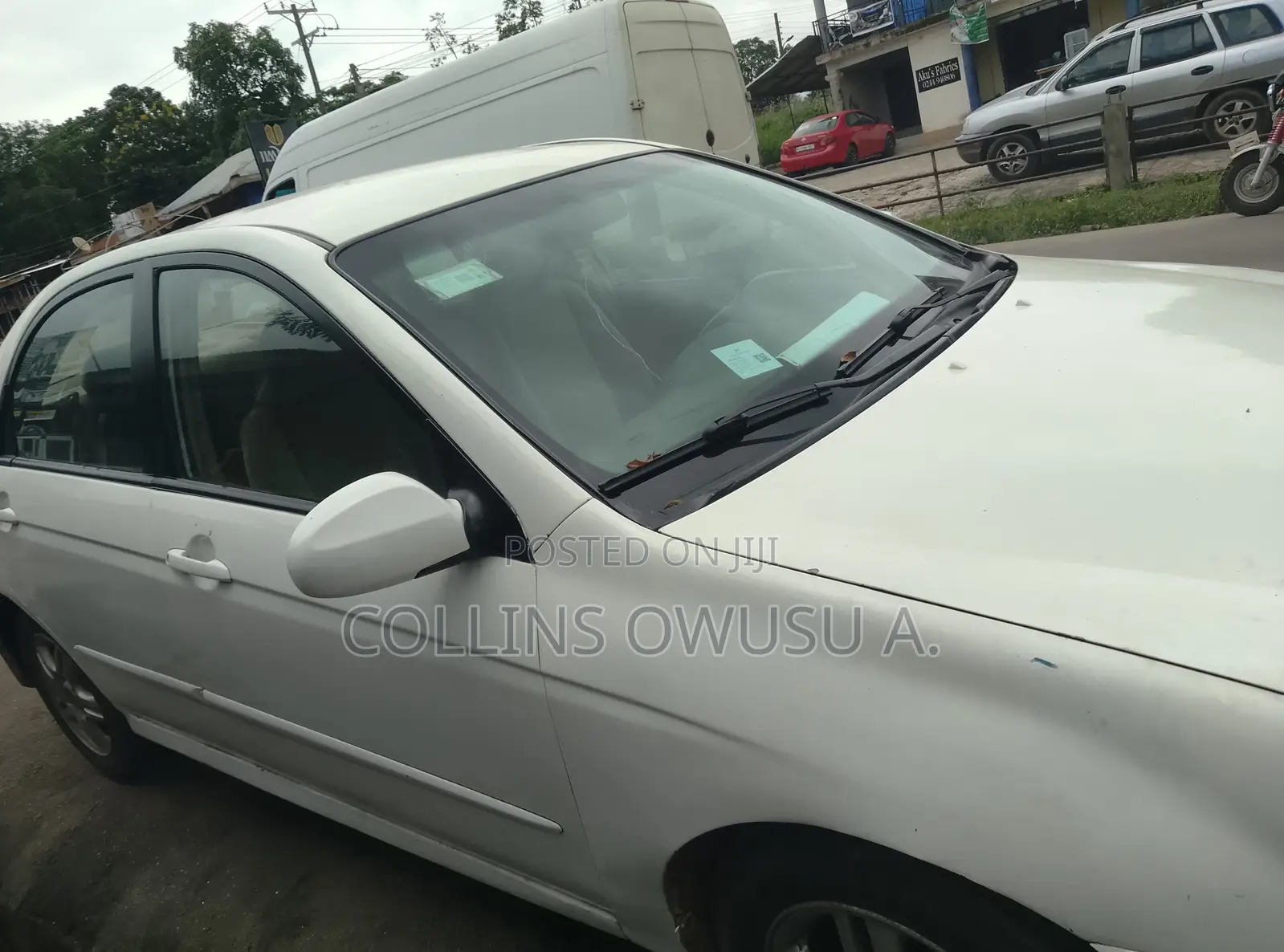 Kia Spectra 2008 White