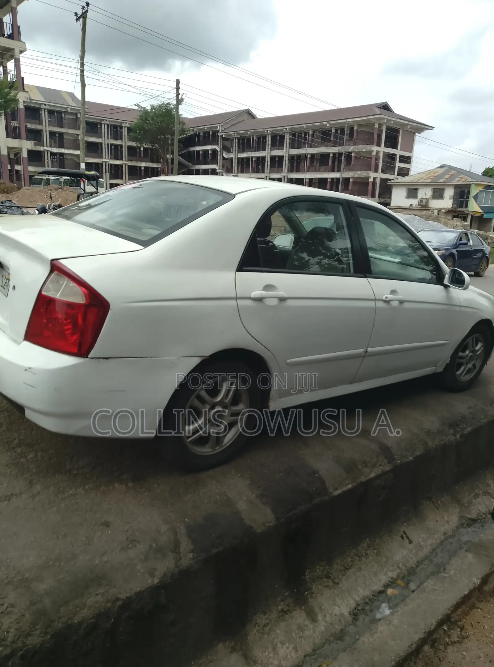 Kia Spectra 2008 White