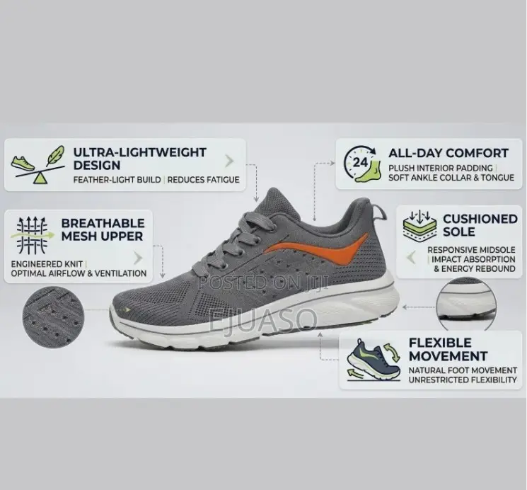 Dr Keller Mens Lightweight Breathable Running or Everyday Trainers