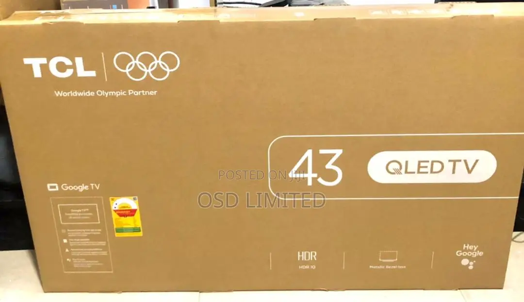 World Cup Promo the TCL 43" Qled Tv Redefines Picture Quality