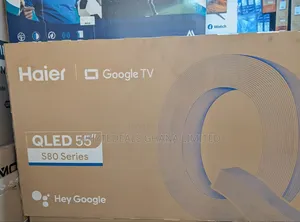 Haier 55" Smart Qled| Google Tv| Ultra Hd | Voice-Control| Slim|2026