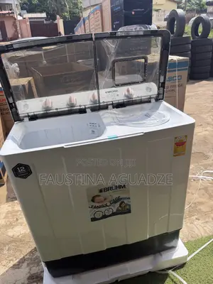 Bruhm 12 Kg Twin Tab Washing Machine- Semi Automatic