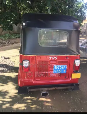 TVS King Deluxe Plus iTouch Start 2024 Red