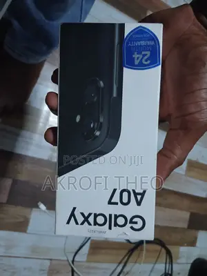 New Samsung Galaxy A07 4G 64 GB Black