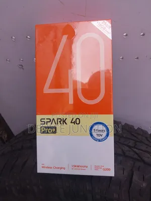 New Tecno Spark 40 Pro+ 256 GB Black