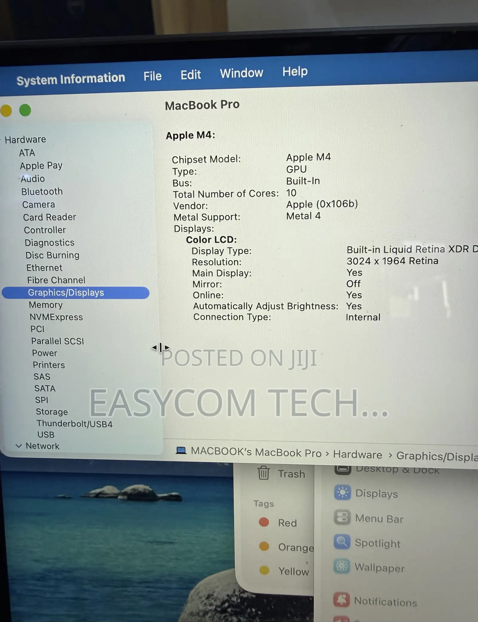 Laptop Apple MacBook Pro 2024 M4 16GB Apple M4 SSD 512GB