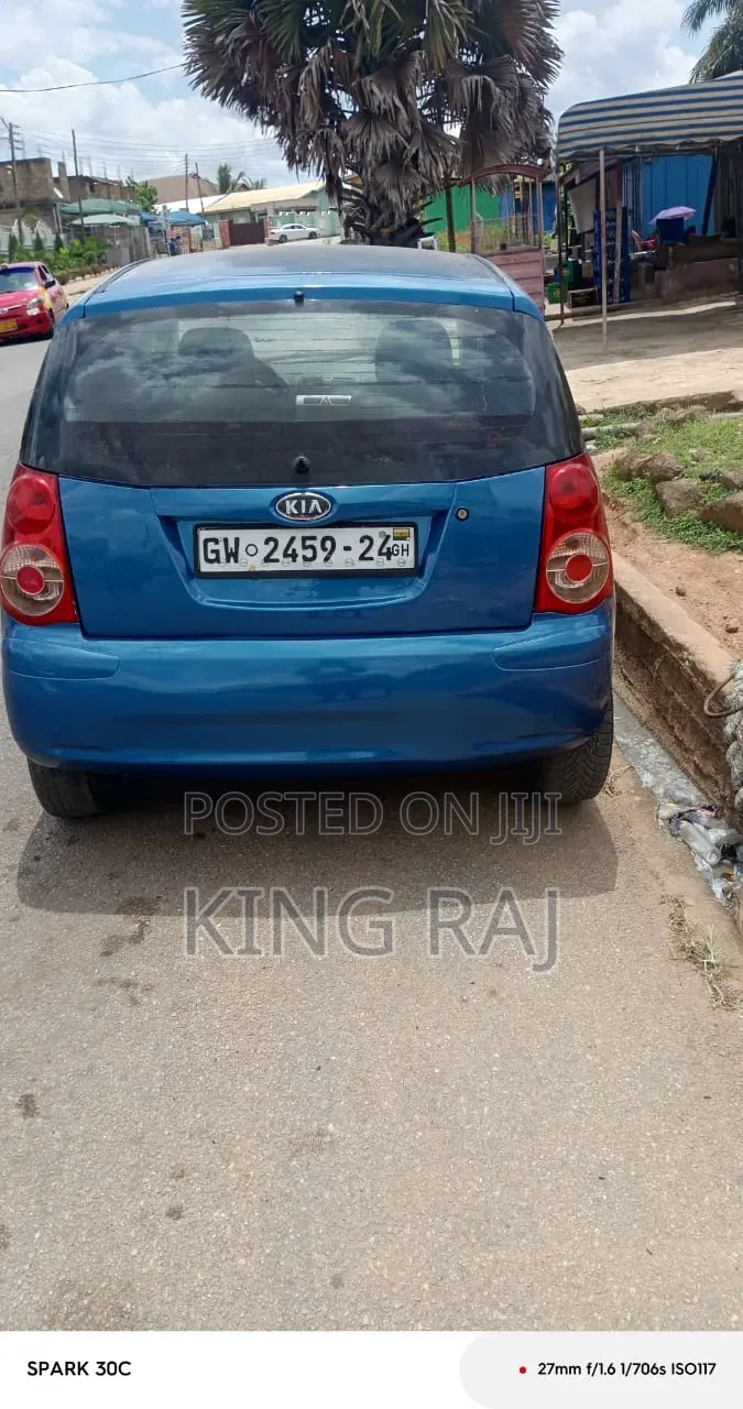 Kia Morning 2012 Blue