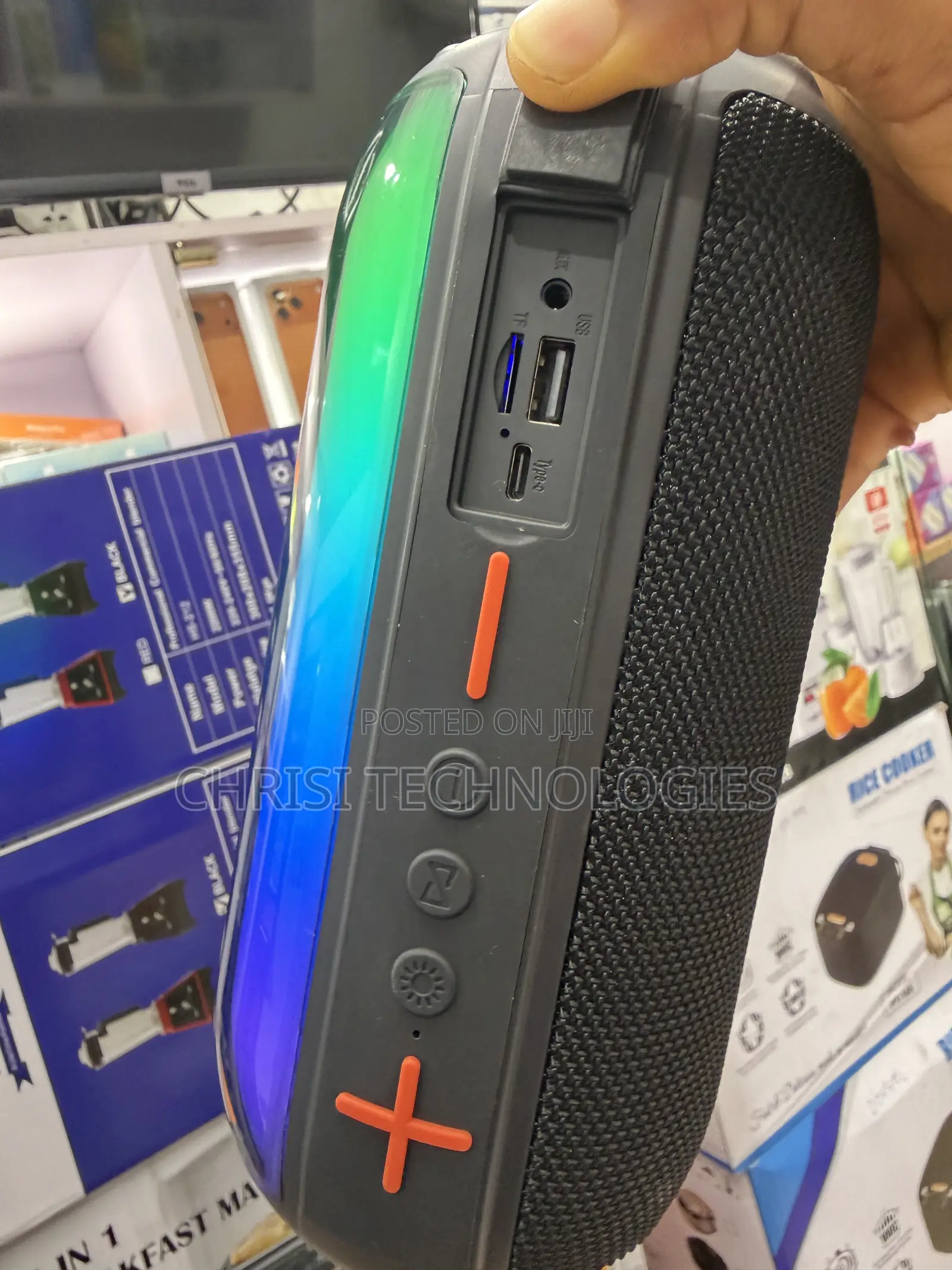 Portable Bluetooth Speaker + Fm Radio