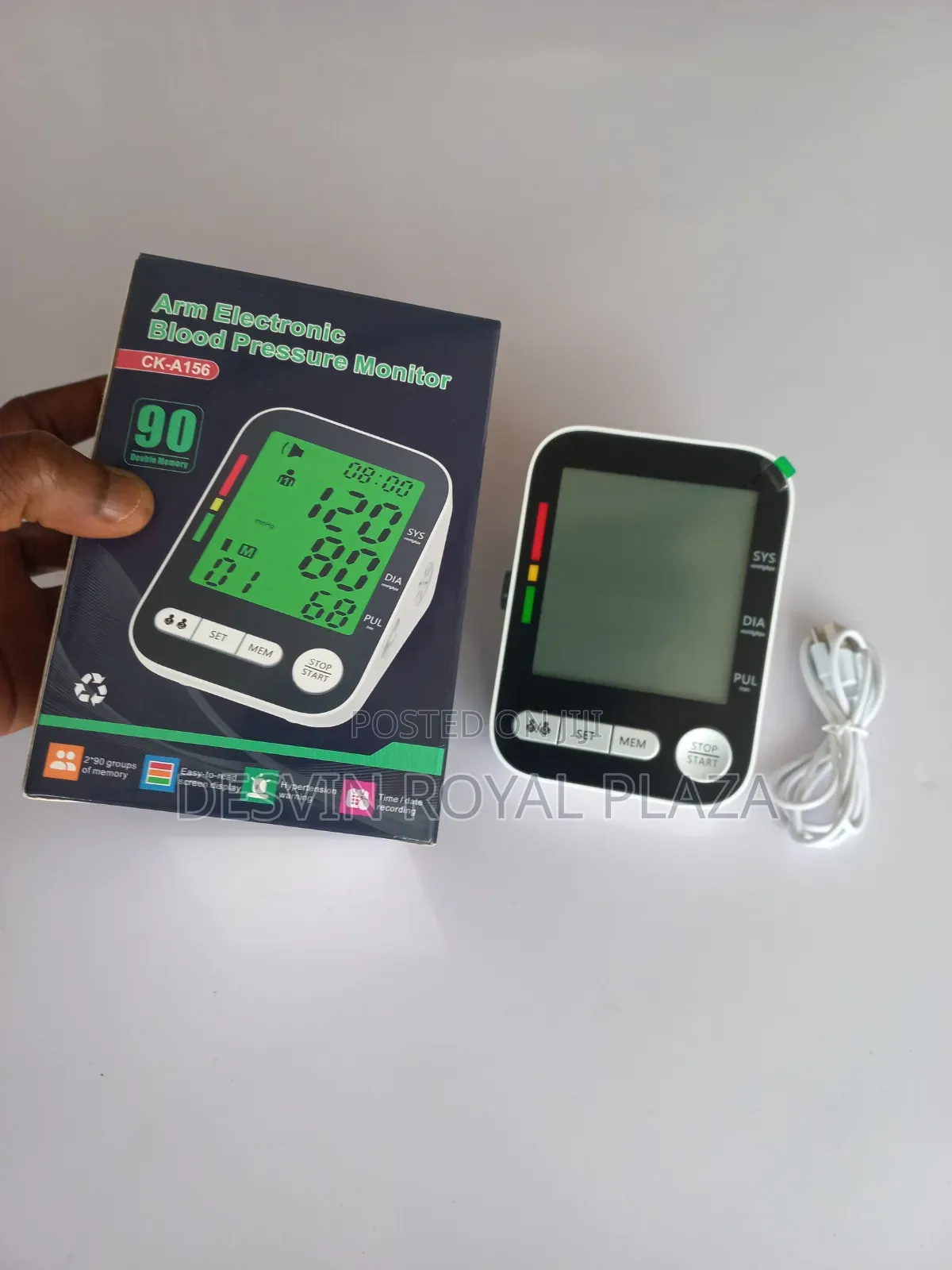 Rechargeable Arm Blood Pressure Monitor