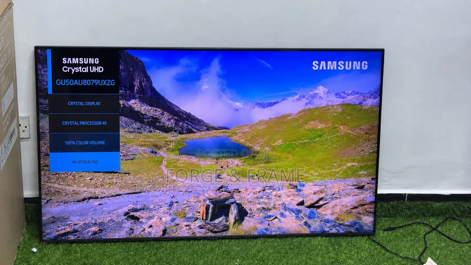 Samsung 50” Smart Crystal Tv