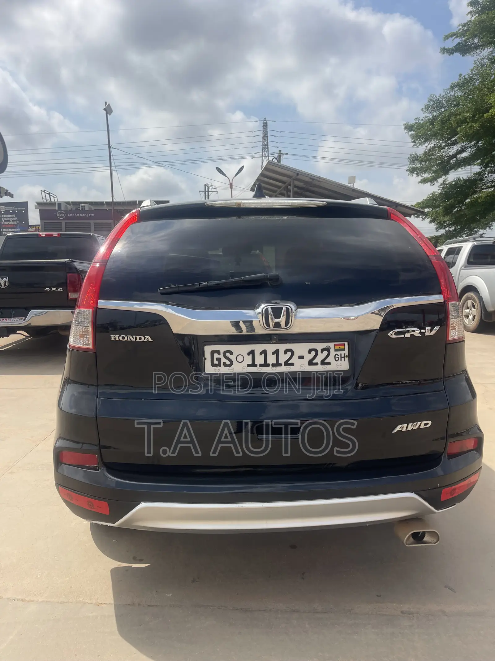 Honda CR-V EX-L 4dr SUV (2.4L 4cyl CVT) 2015 Black
