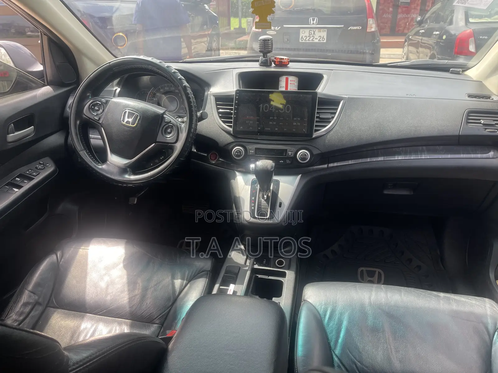 Honda CR-V EX-L 4dr SUV (2.4L 4cyl CVT) 2015 Black
