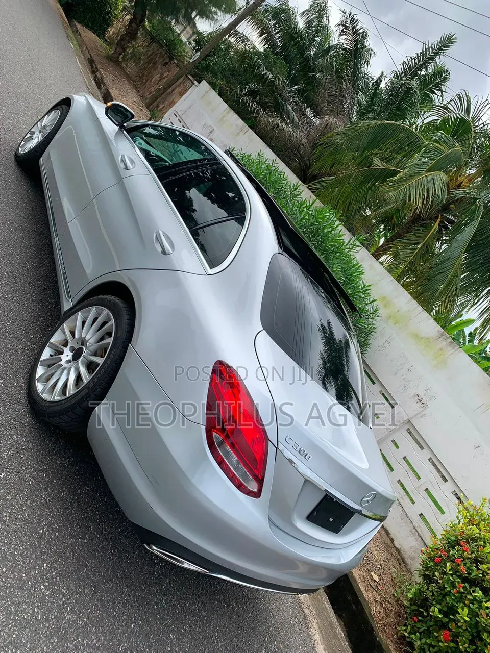 Mercedes-Benz C-Class C 300 4MATIC (W205) 2017 Gray