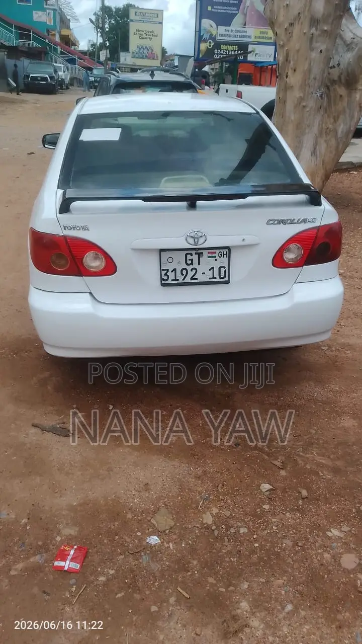 Toyota Corolla S 2007 White