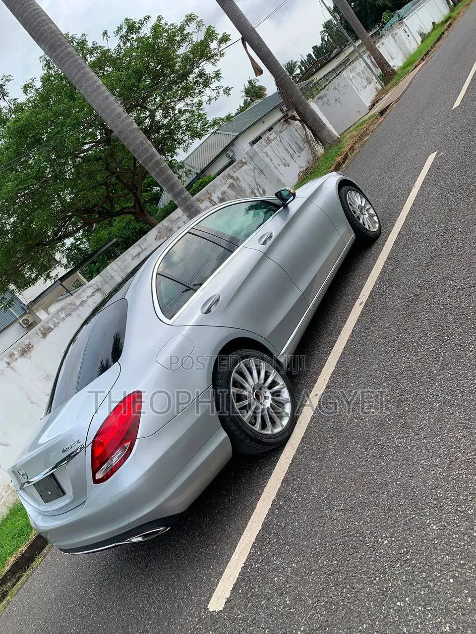 Mercedes-Benz C-Class C 300 4MATIC (W205) 2017 Gray