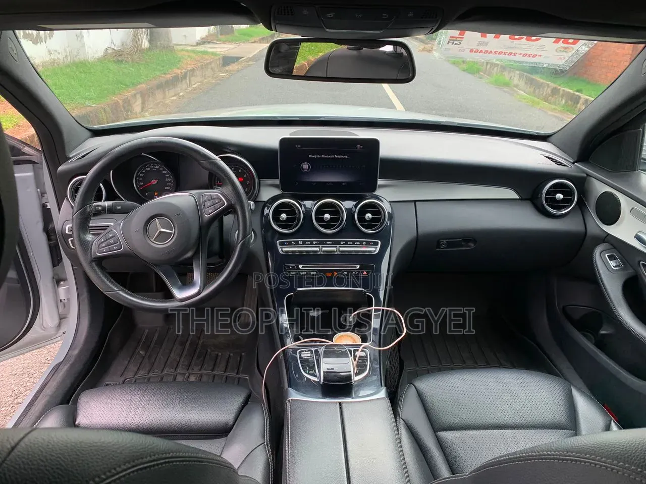 Mercedes-Benz C-Class C 300 4MATIC (W205) 2017 Gray