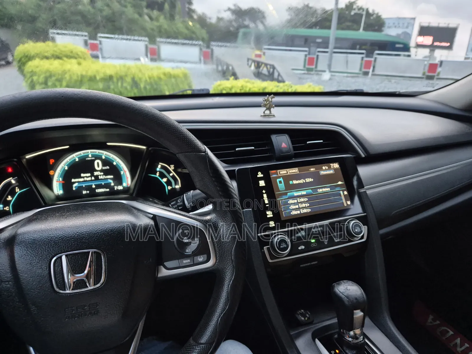 Honda Civic EX 4dr Sedan (2.0L 4cyl) 2017 White