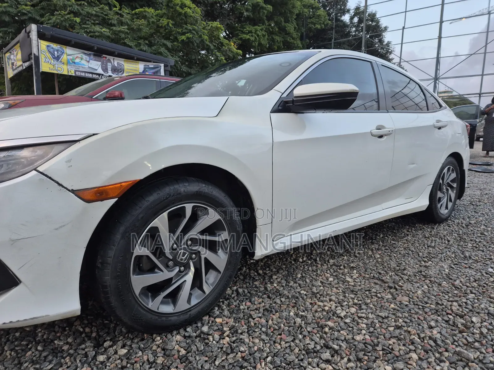 Honda Civic EX 4dr Sedan (2.0L 4cyl) 2017 White
