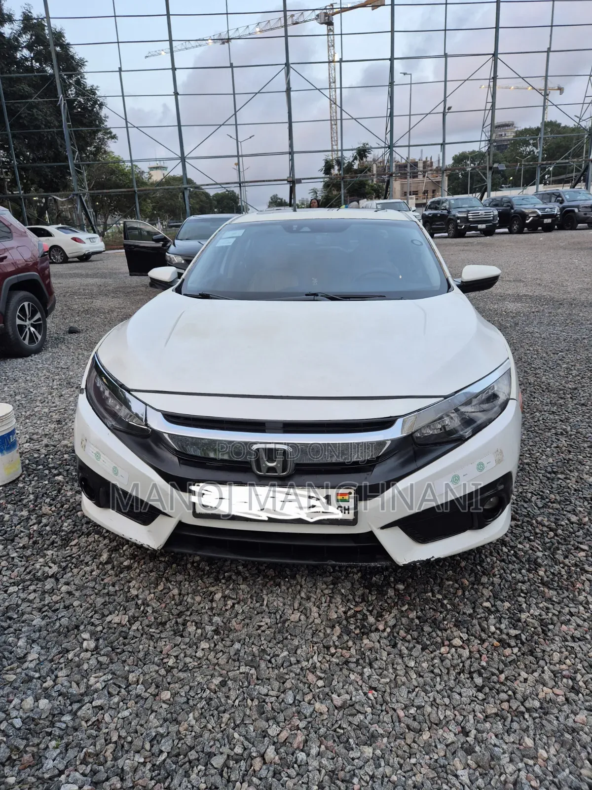 Honda Civic EX 4dr Sedan (2.0L 4cyl) 2017 White