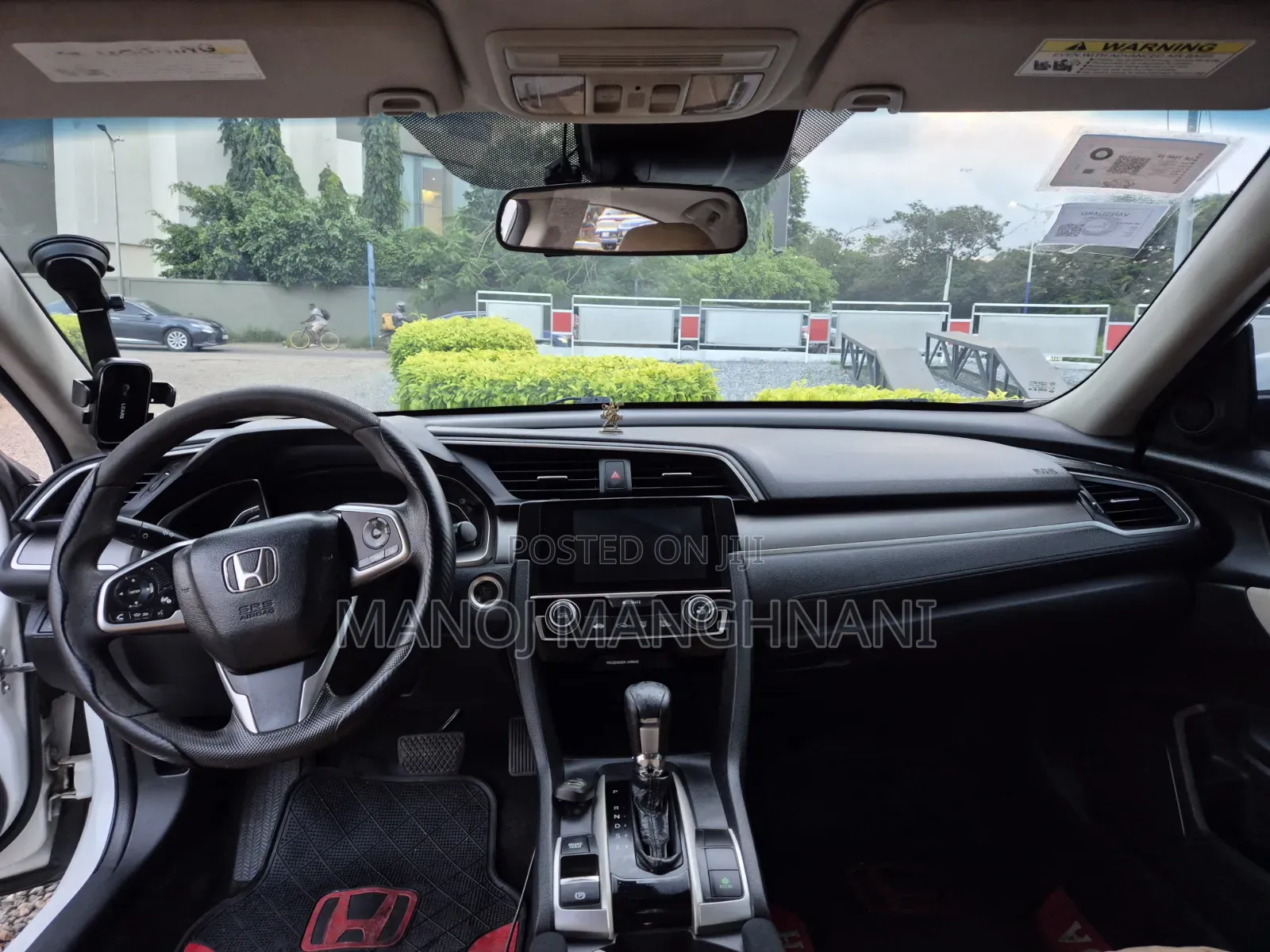Honda Civic EX 4dr Sedan (2.0L 4cyl) 2017 White