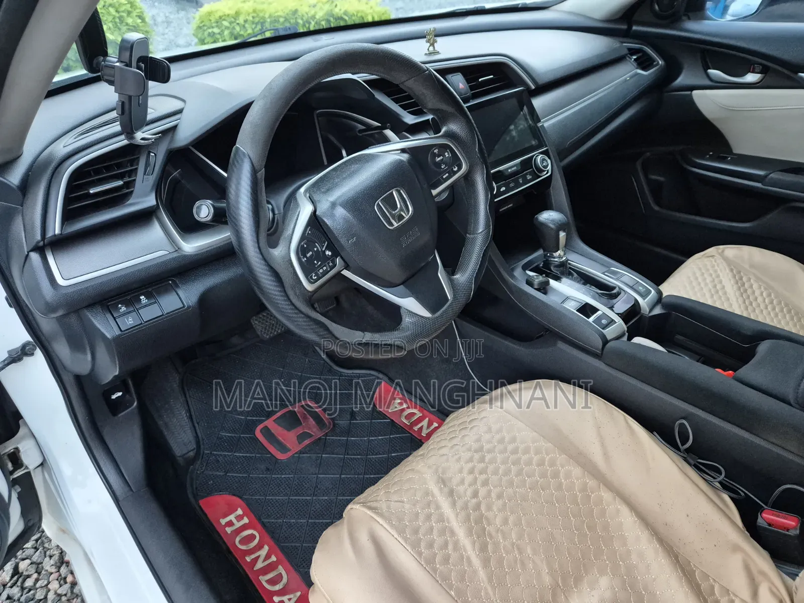Honda Civic EX 4dr Sedan (2.0L 4cyl) 2017 White