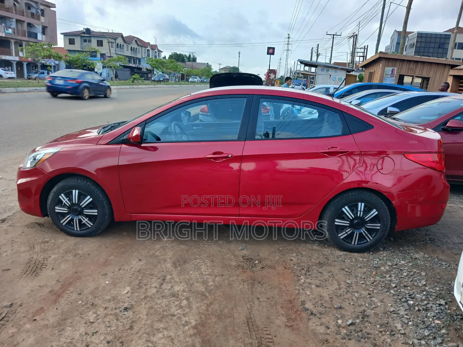 Hyundai Accent 2016 Red