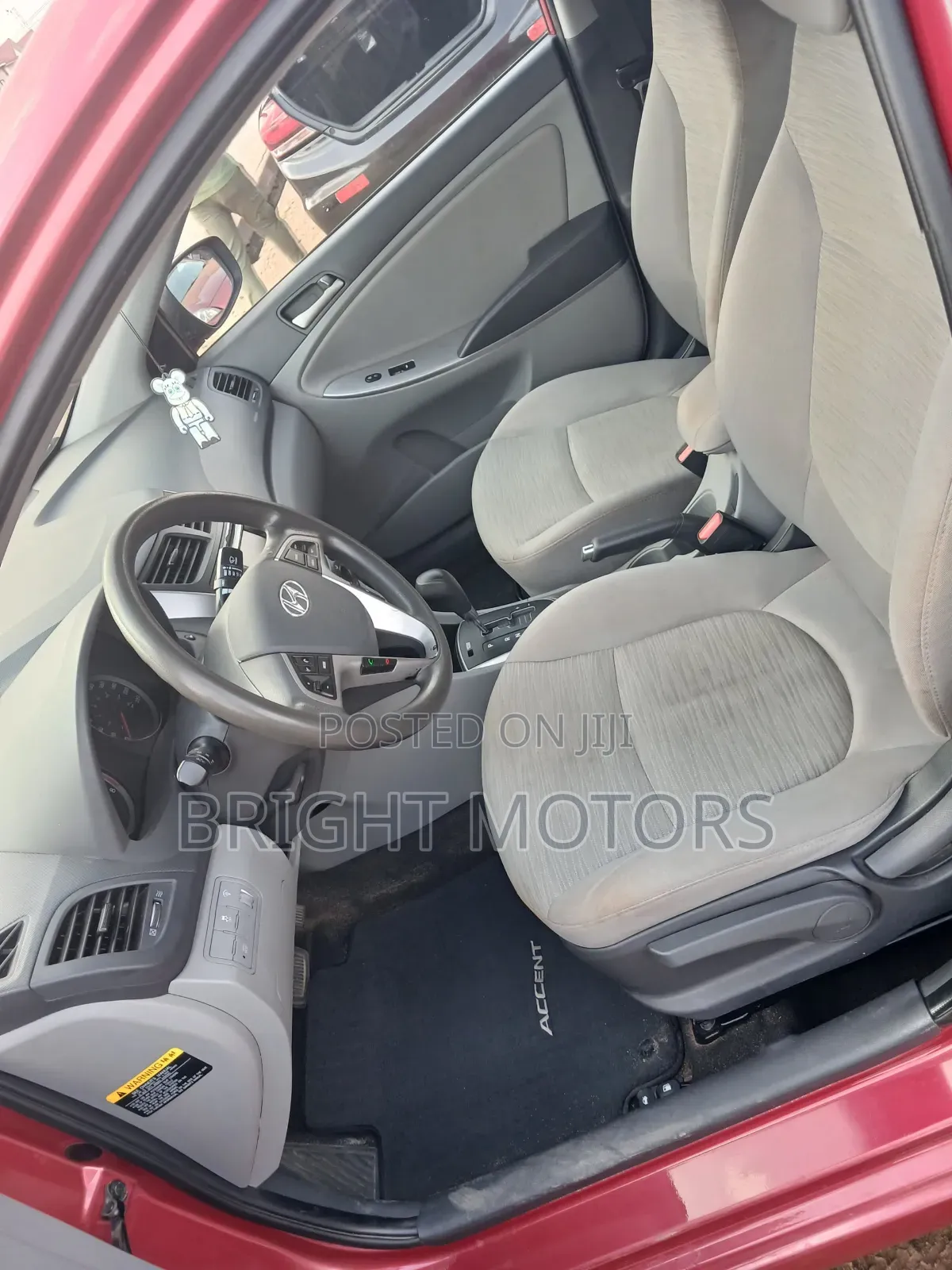 Hyundai Accent 2016 Red