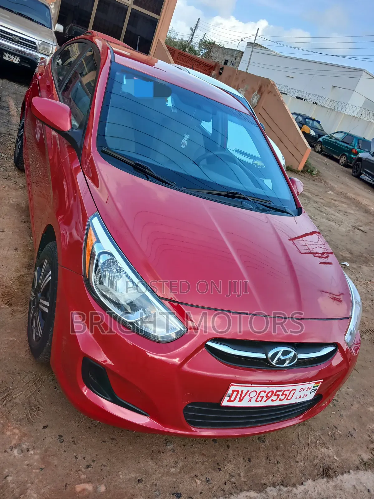 Hyundai Accent 2016 Red