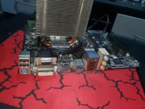 Gigabyte B85m 4thgen Motherboard Corei5+ 8gb Ram+Rgb Cpu Cooler