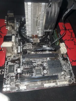 Gigabyte B85m 4thgen Motherboard Corei5+ 8gb Ram+Rgb Cpu Cooler