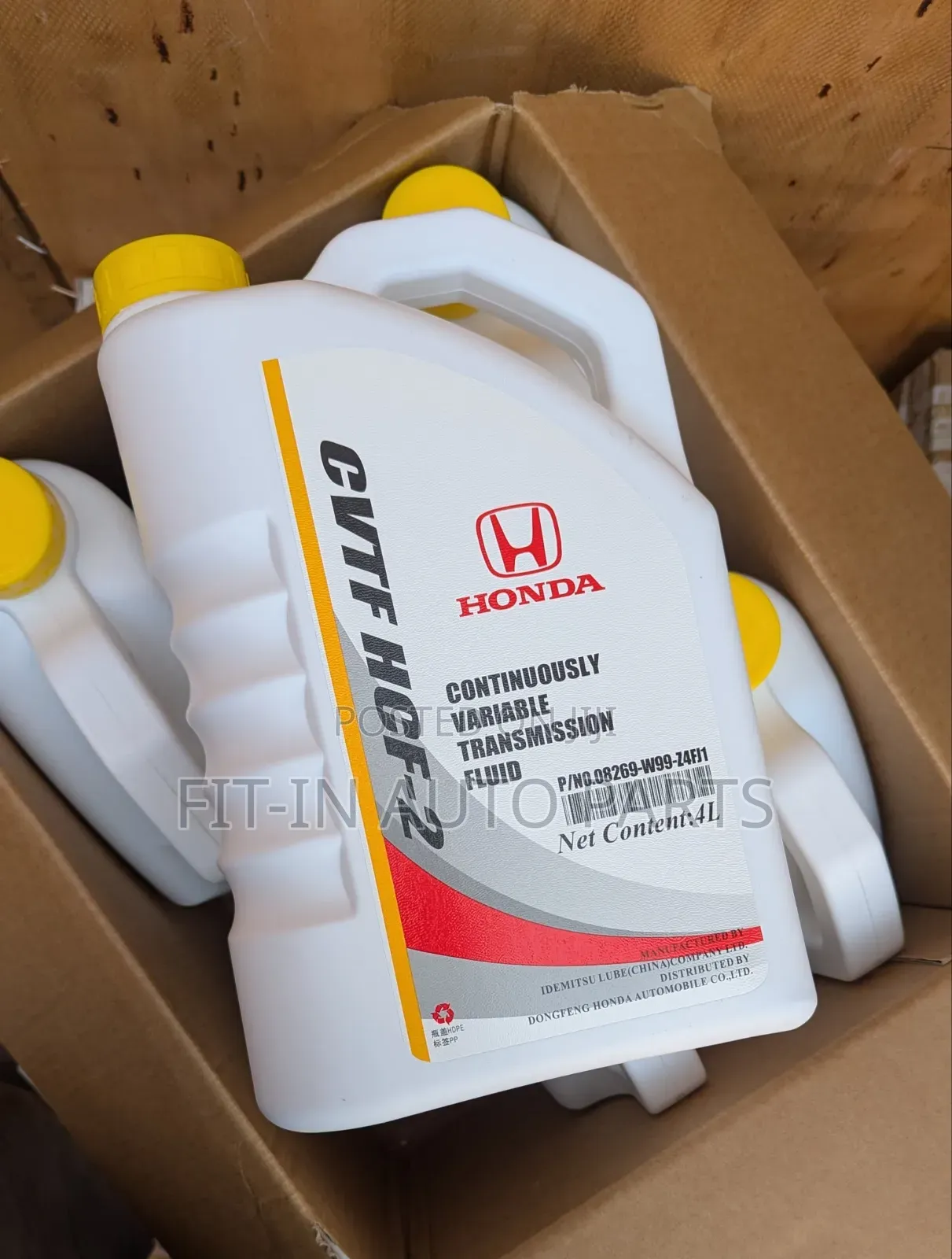 Honda Transmission Oil HCF-2 4ltrs